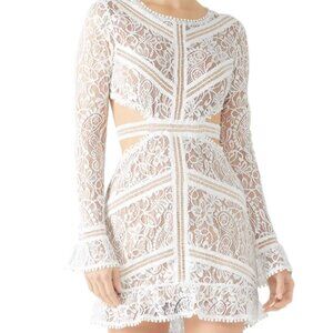 For Love & Lemons Emerie Cut Out Dress
